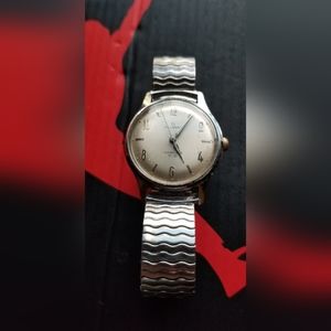 Helbros Invincible Manual Wind Made In France Running Great Ww2 Era